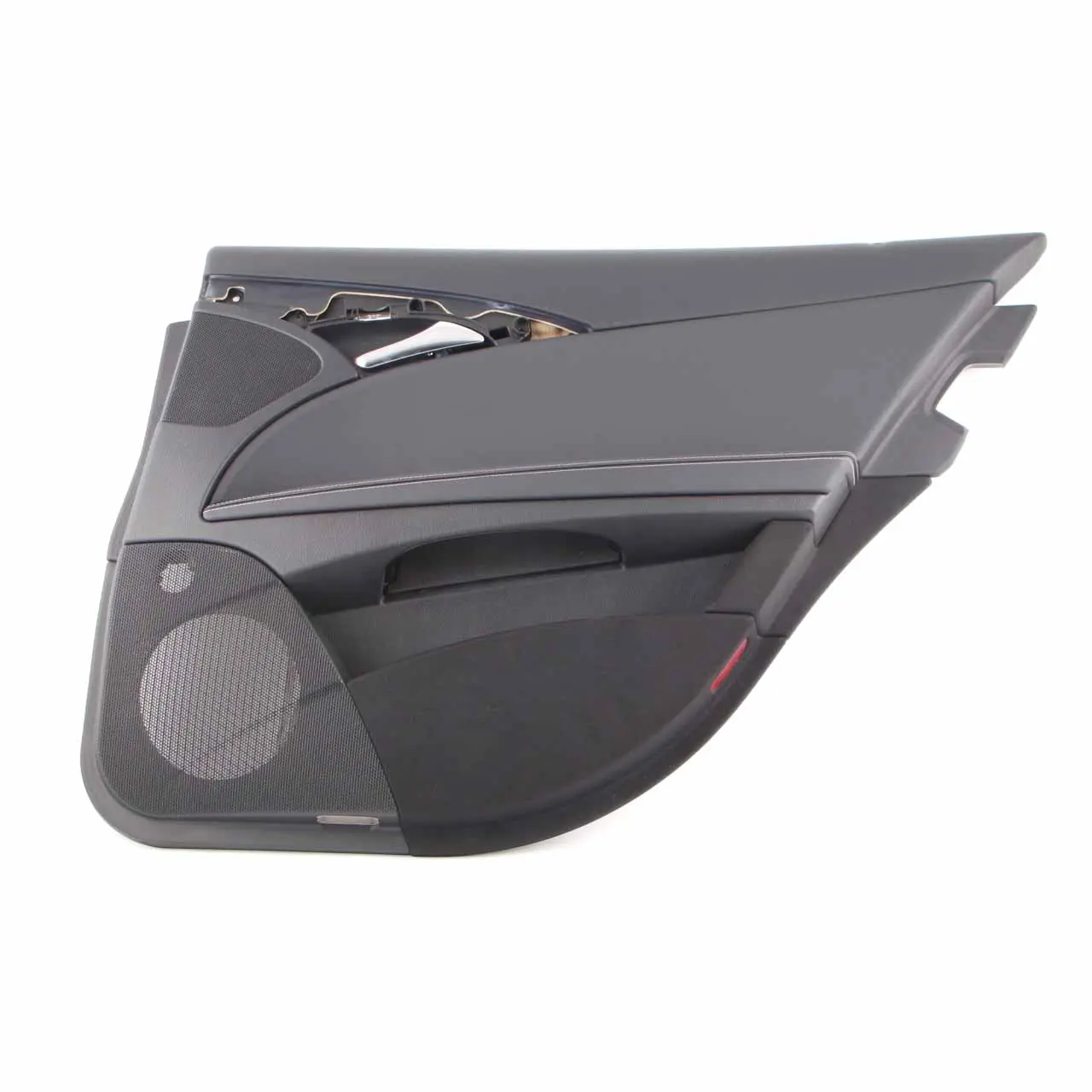 Mercedes W211 Door Card Rear Right O/S Door Trim Panel Black Artico Leather