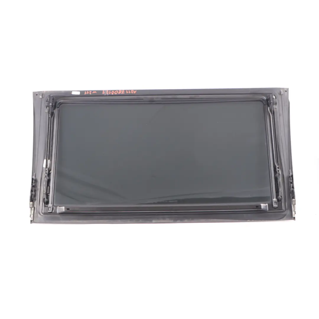 Mercedes W211 Panoramic Sunroof Sliding Roof Middle Window Glass Tinted AS3