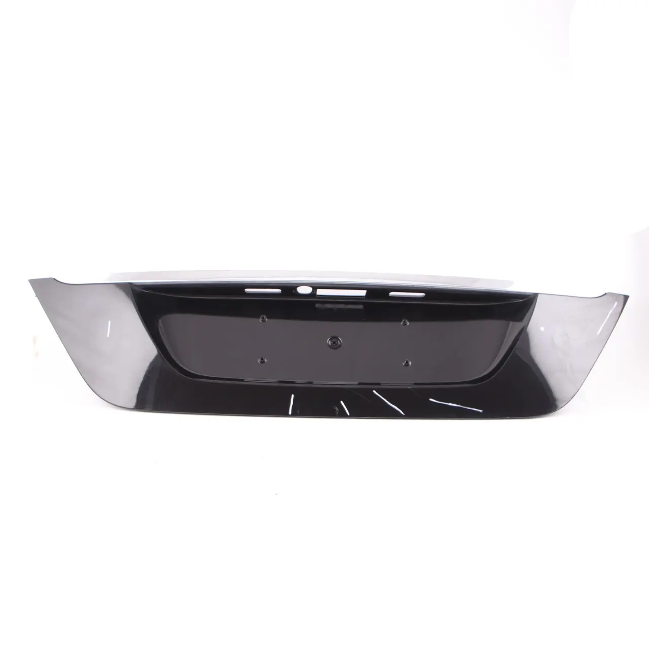 Mercedes W211 Trunk Lid Trim Cover Number Plate Obsidian Black 197 A2118100173