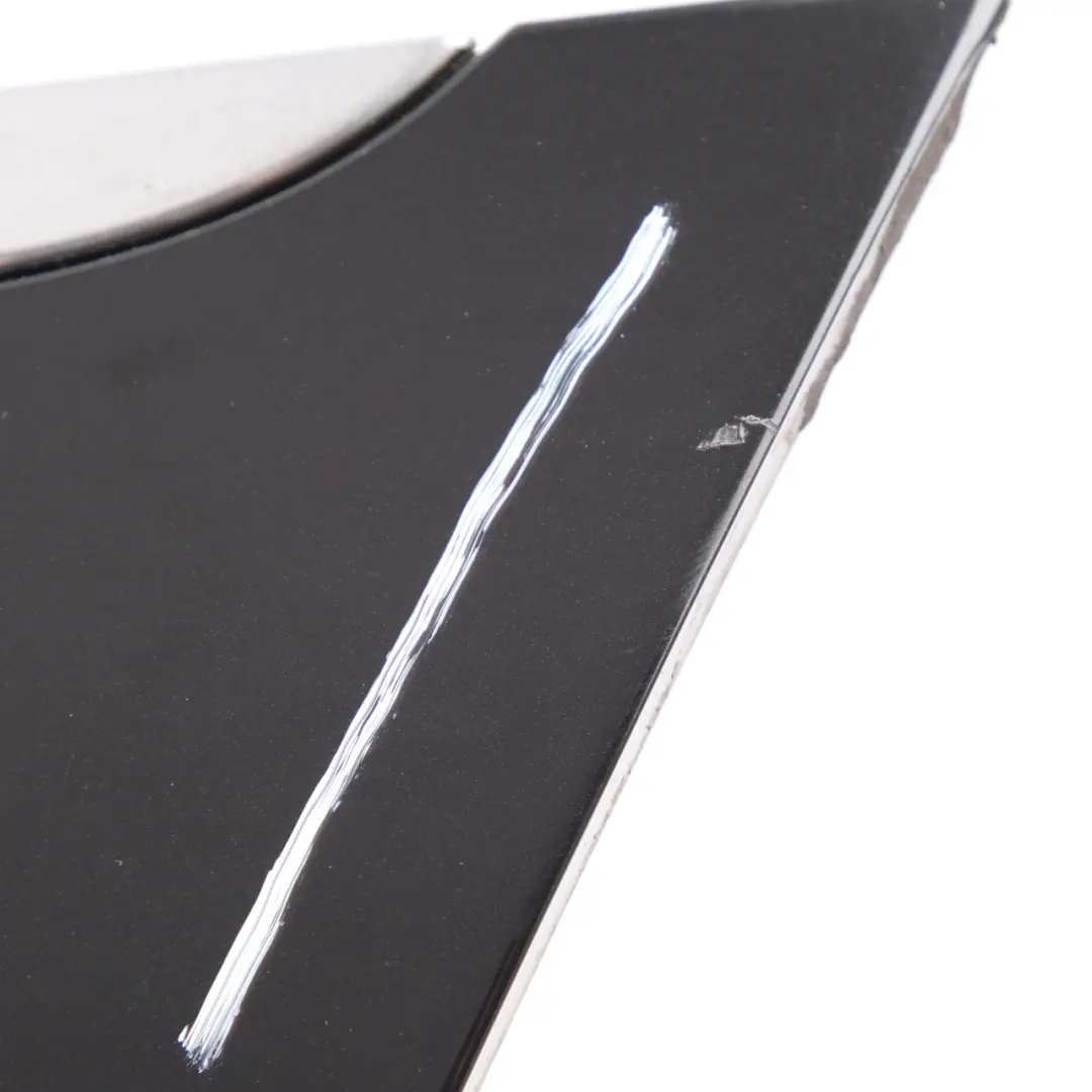 Mercedes W211 Trunk Lid Trim Cover Number Plate Obsidian Black 197 A2118100173