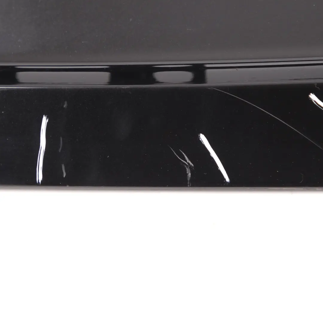 Mercedes W211 Trunk Lid Trim Cover Number Plate Obsidian Black 197 A2118100173