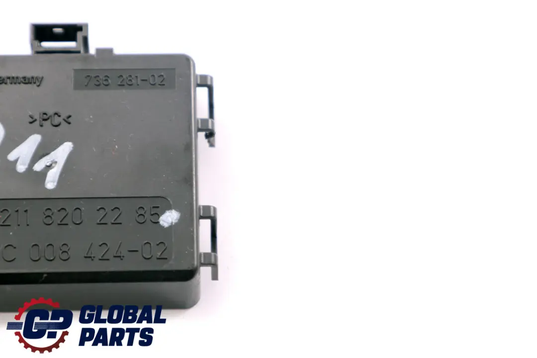 Mercedes E W211 S211 Rain And Light Sensor Control Unit Module ECU A2118202285