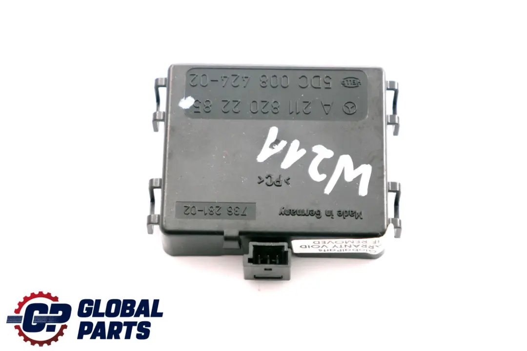 Mercedes E W211 S211 Rain And Light Sensor Control Unit Module ECU A2118202285