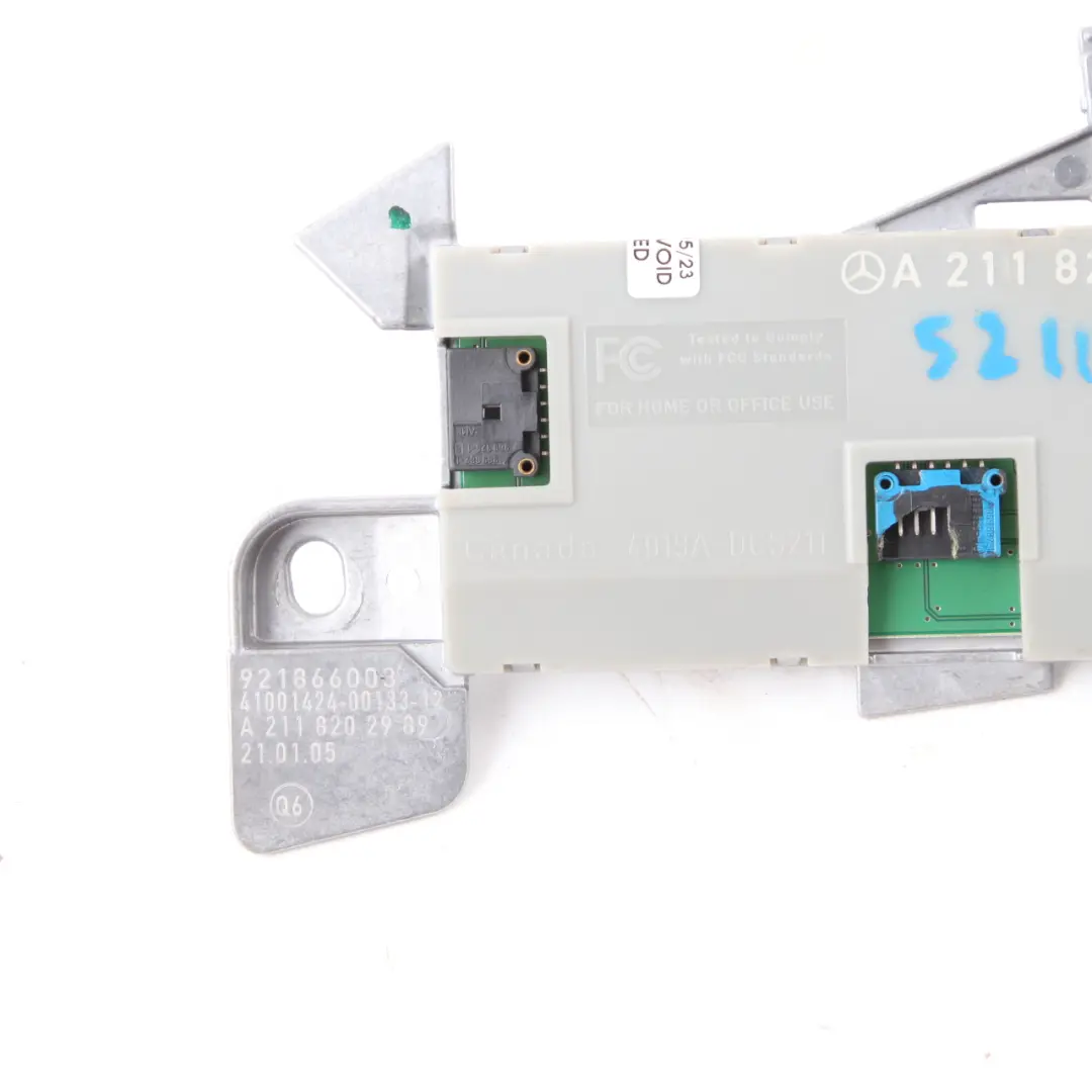 Mercedes-Benz E-Class S211 Estate Aerial Antenna Amplifier A2118202989