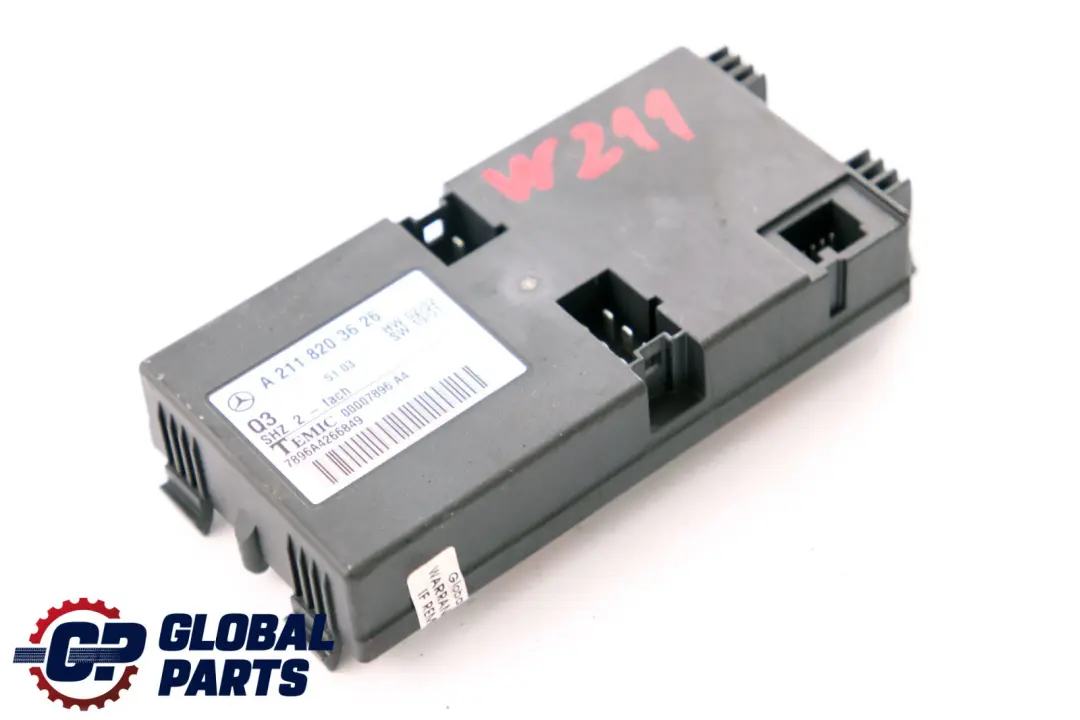 Mercedes-Benz E-Class W211 S211 Heated Seat Control Unit Module A2118203626