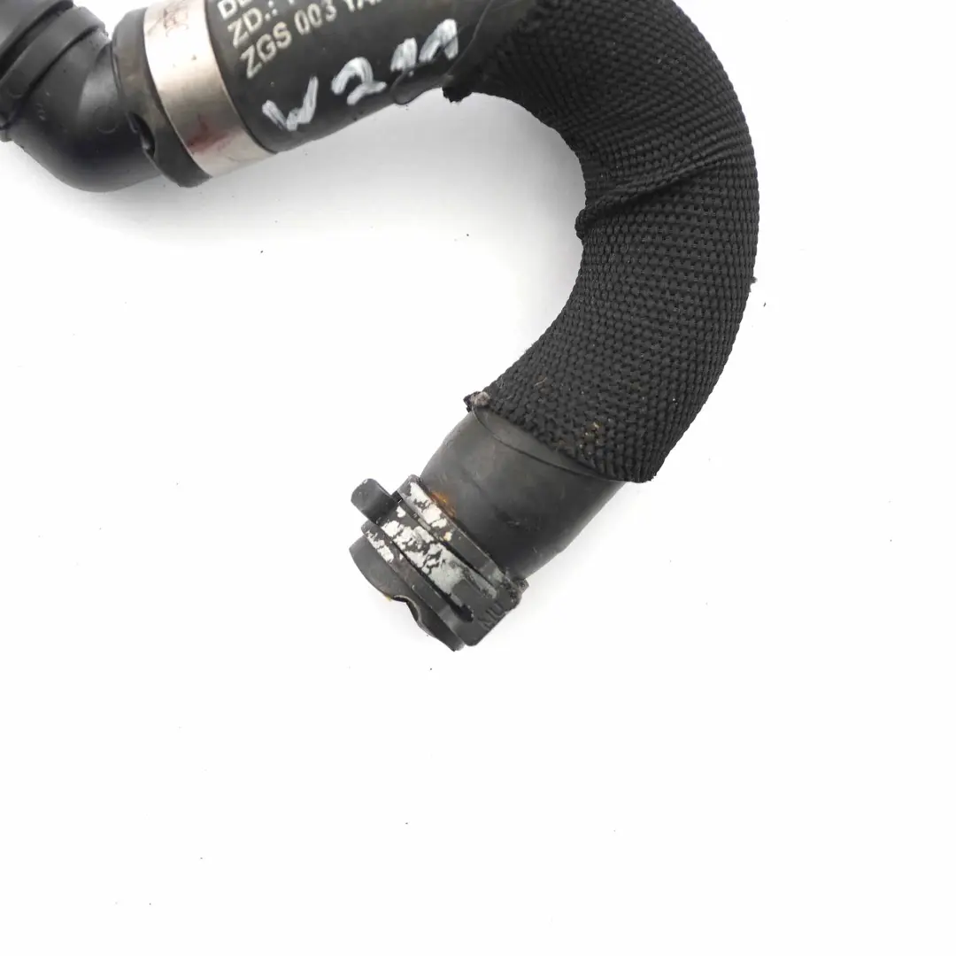 Water Hose Mercedes W211 W219 OM642 Engine Coolant Cooling Pipe Line A2118301496