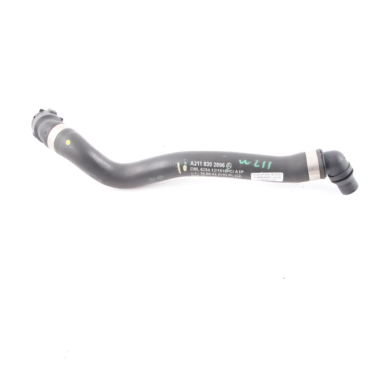 Water Hose Mercedes W211 CLS W219 Engine Coolant Cooling Pipe Line A2118302896