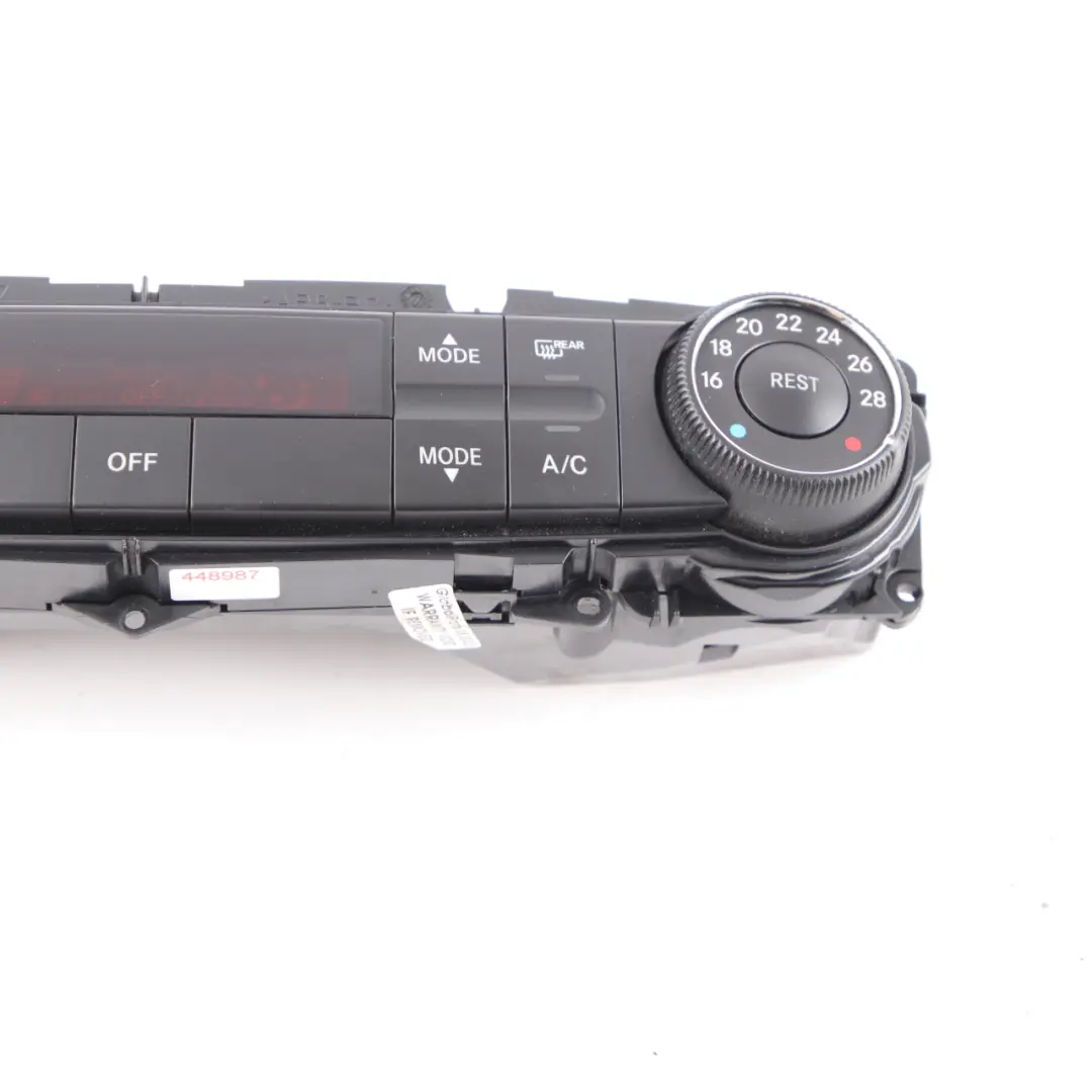 Mercedes W211 Heater Climate Control Panel Switch Air Con A/C Unit A2118303190