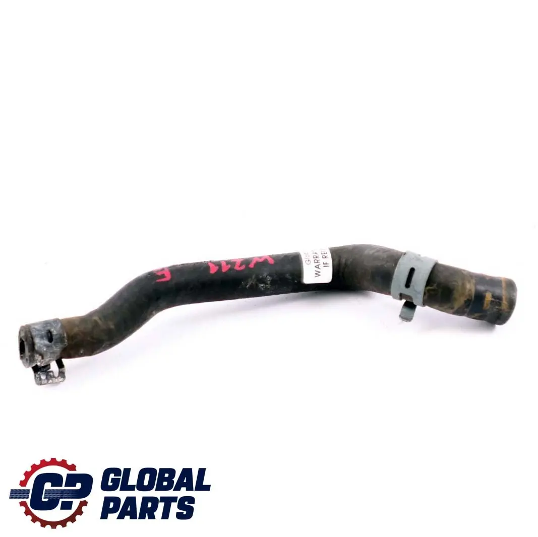 Mercedes-Benz E-Class W211 Headlamp Cleaning Coolant Return Hose A2118321394