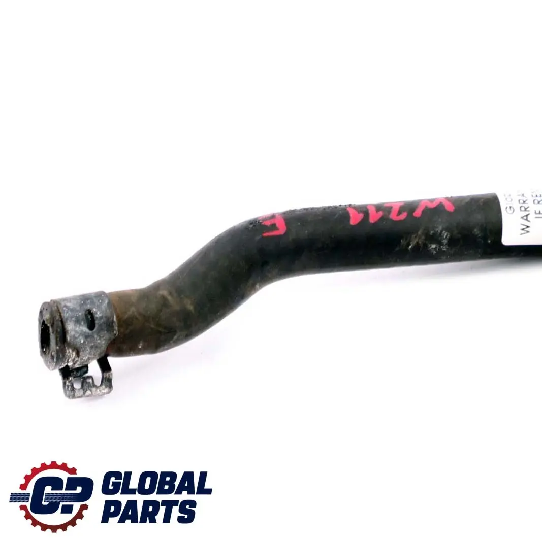 Mercedes-Benz E-Class W211 Headlamp Cleaning Coolant Return Hose A2118321394