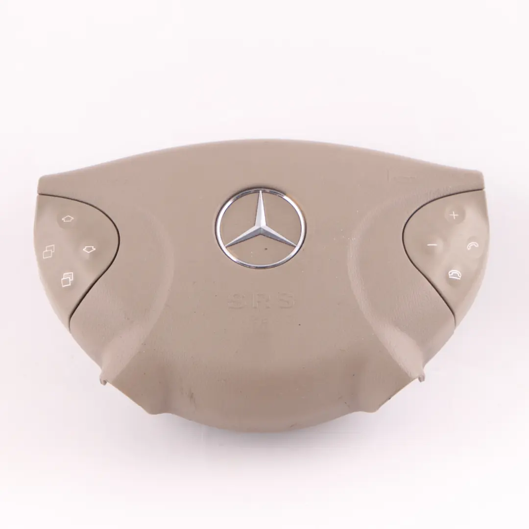 Mercedes W211 Steering Wheel Airbag Air Module Bag Switch Beige A2118601202