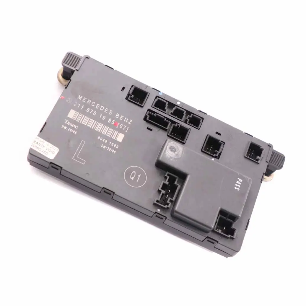 Mercedes W211 Módulo puerta delantera izquierda Unidad control ECU A2118701985