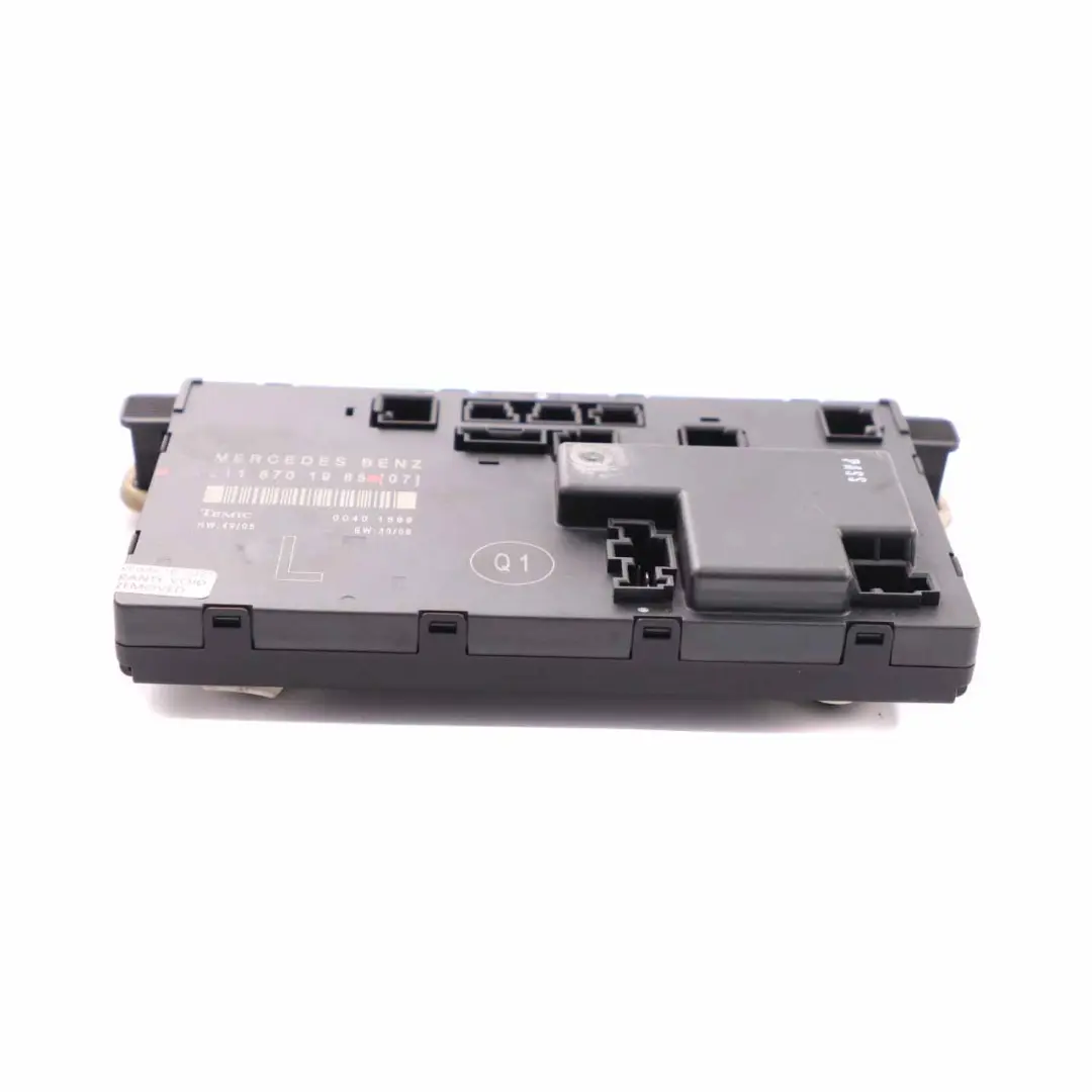 Mercedes W211 Módulo puerta delantera izquierda Unidad control ECU A2118701985