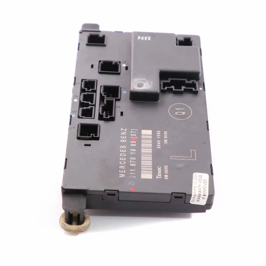 Mercedes W211 Módulo puerta delantera izquierda Unidad control ECU A2118701985