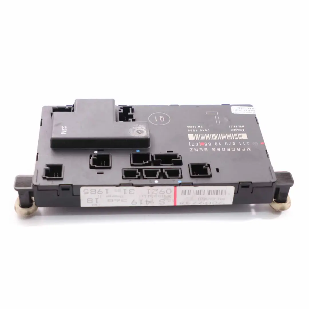 Mercedes W211 Módulo puerta delantera izquierda Unidad control ECU A2118701985