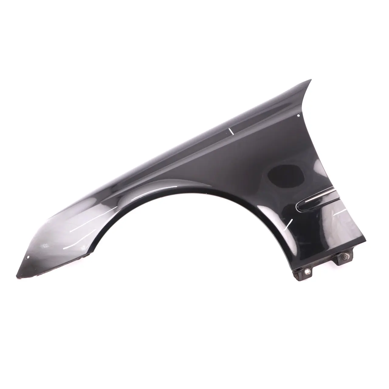 Mercedes W211 Wing Panel Front Left N/S Side Fender Obsidian Black - 197