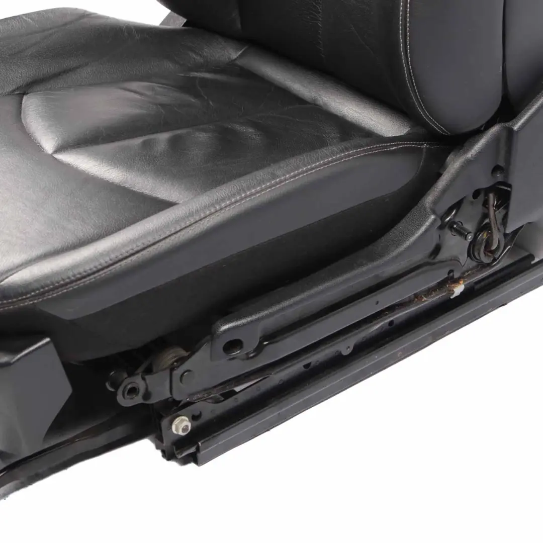 Front Seat Mercedes W211 Right O/S Leather Nappa Black Semi-Aniline