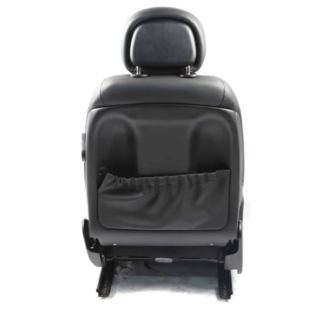 Front Seat Mercedes W211 Right O/S Leather Nappa Black Semi-Aniline