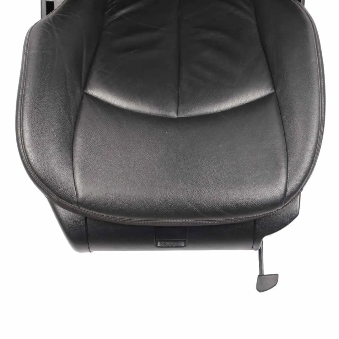 Front Seat Mercedes W211 Right O/S Leather Nappa Black Semi-Aniline