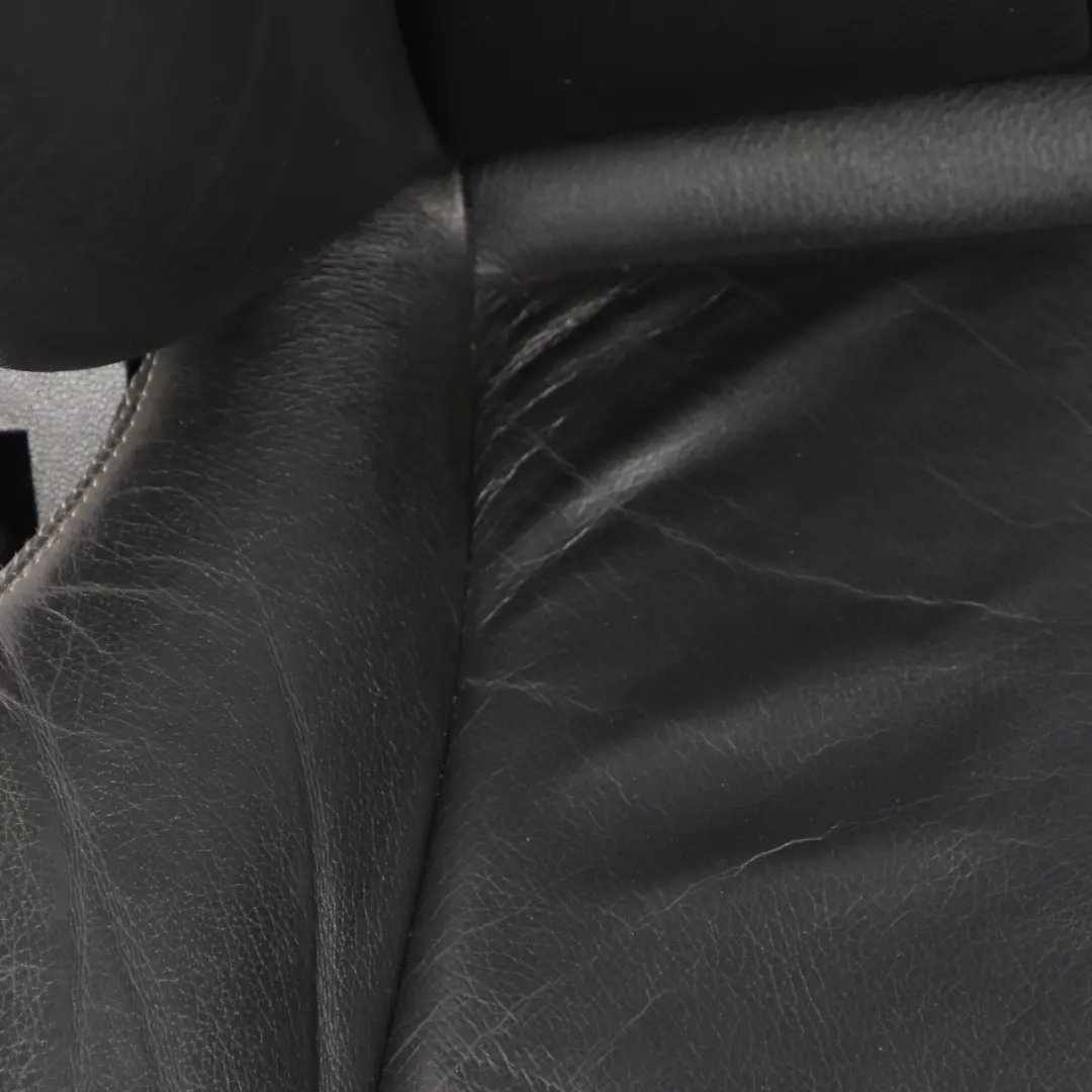 Front Seat Mercedes W211 Right O/S Leather Nappa Black Semi-Aniline