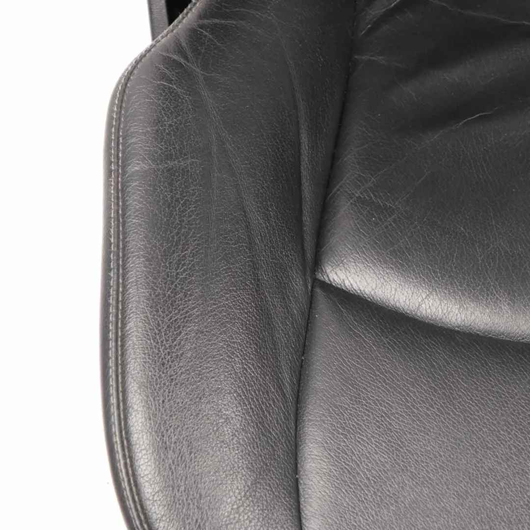 Front Seat Mercedes W211 Right O/S Leather Nappa Black Semi-Aniline