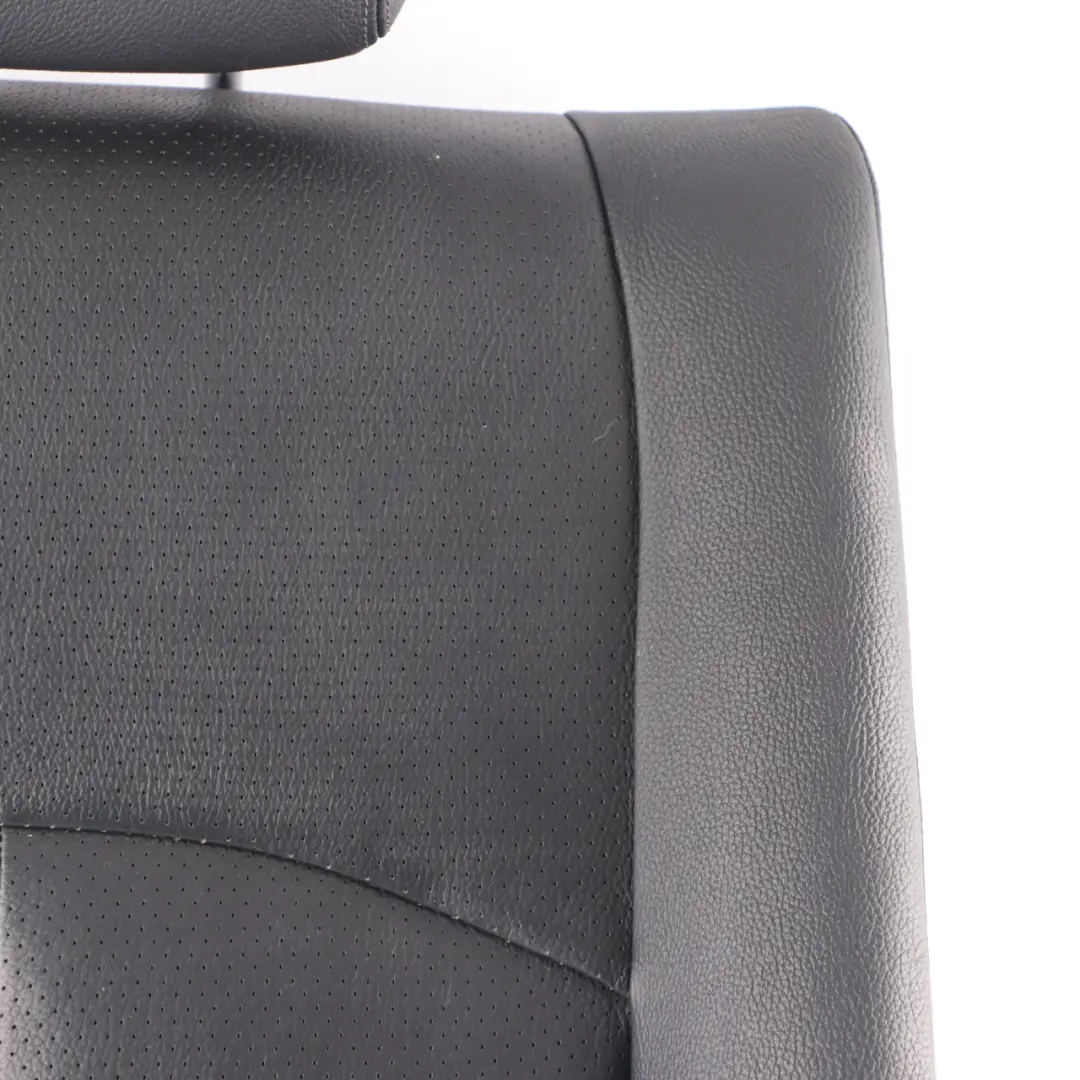 Heated Rear Backrest Mercedes W211 Rear Seat Right O/S Leather Nappa Black