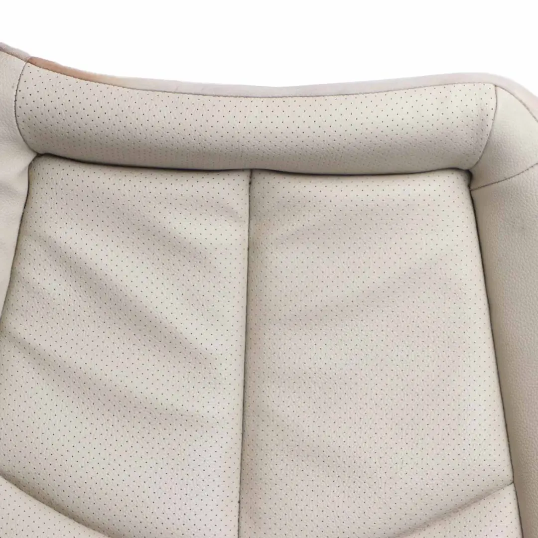 Mercedes W211 Saloon Rear Seat Bench Couch Sofa Cover Imitation Leather Beige