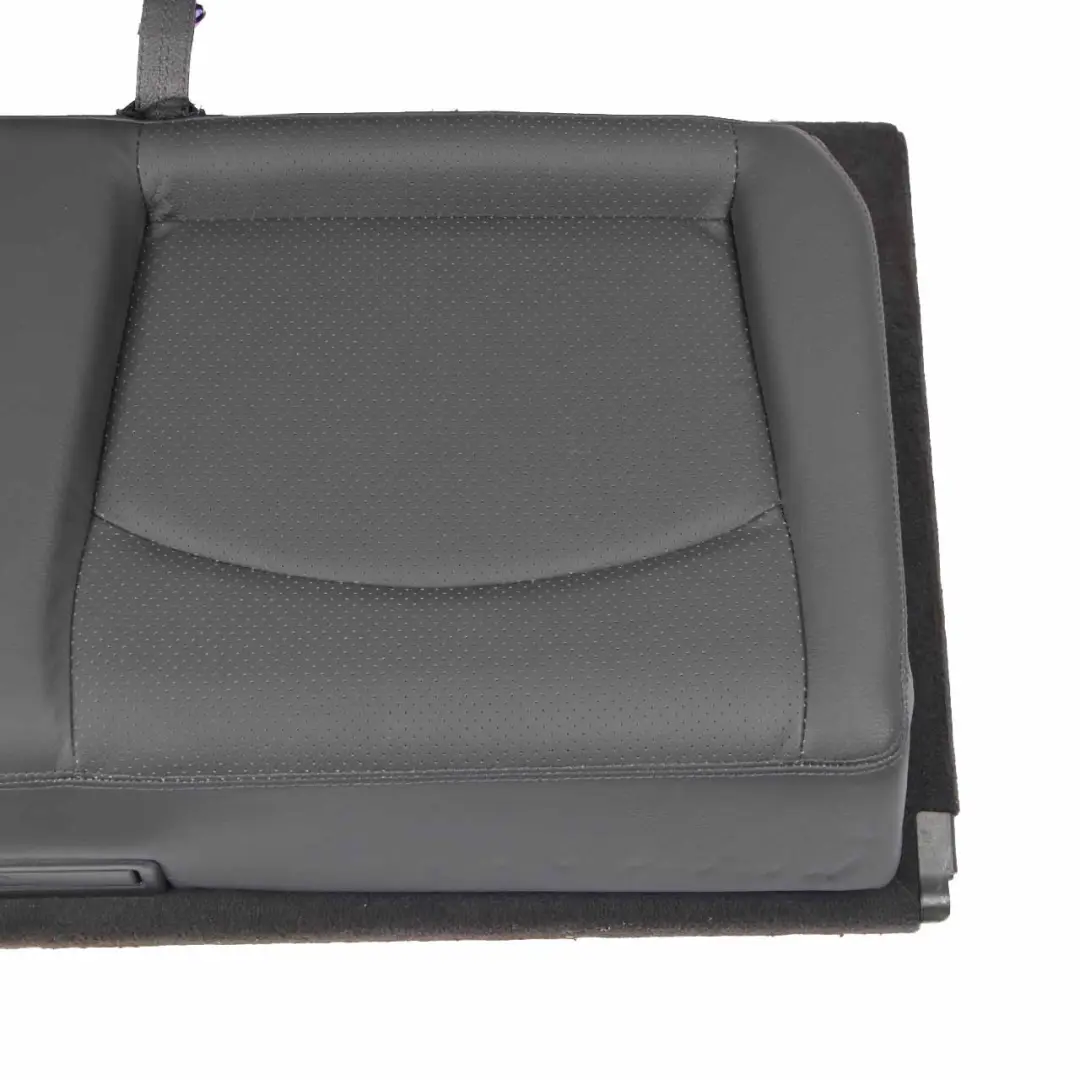 Mercedes S211 Rear Folding Seat Luggage Trunk Boot Leather Nappa Black Set