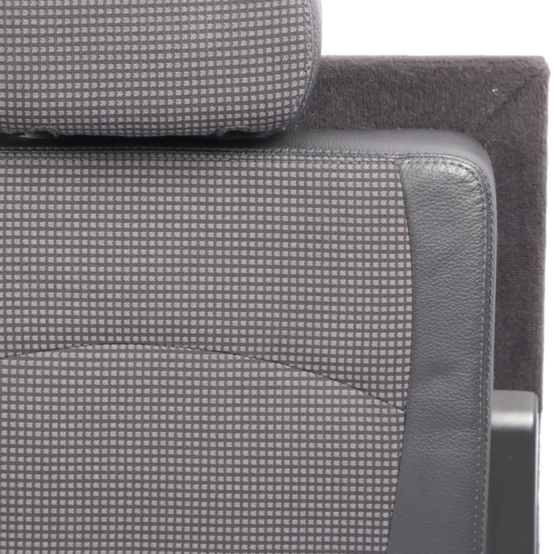 Mercedes S211 Estate Rear Seat Folding Backrest Cover Cloth Leather Anthracite