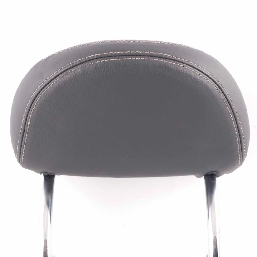 Mercedes W211 Saloon Rear Seat Headrest Leather Black Head Rest