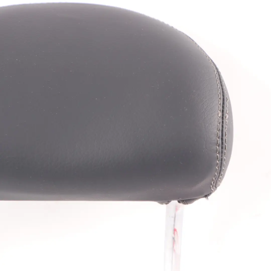 Mercedes W211 Saloon Rear Seat Headrest Leather Black Head Rest