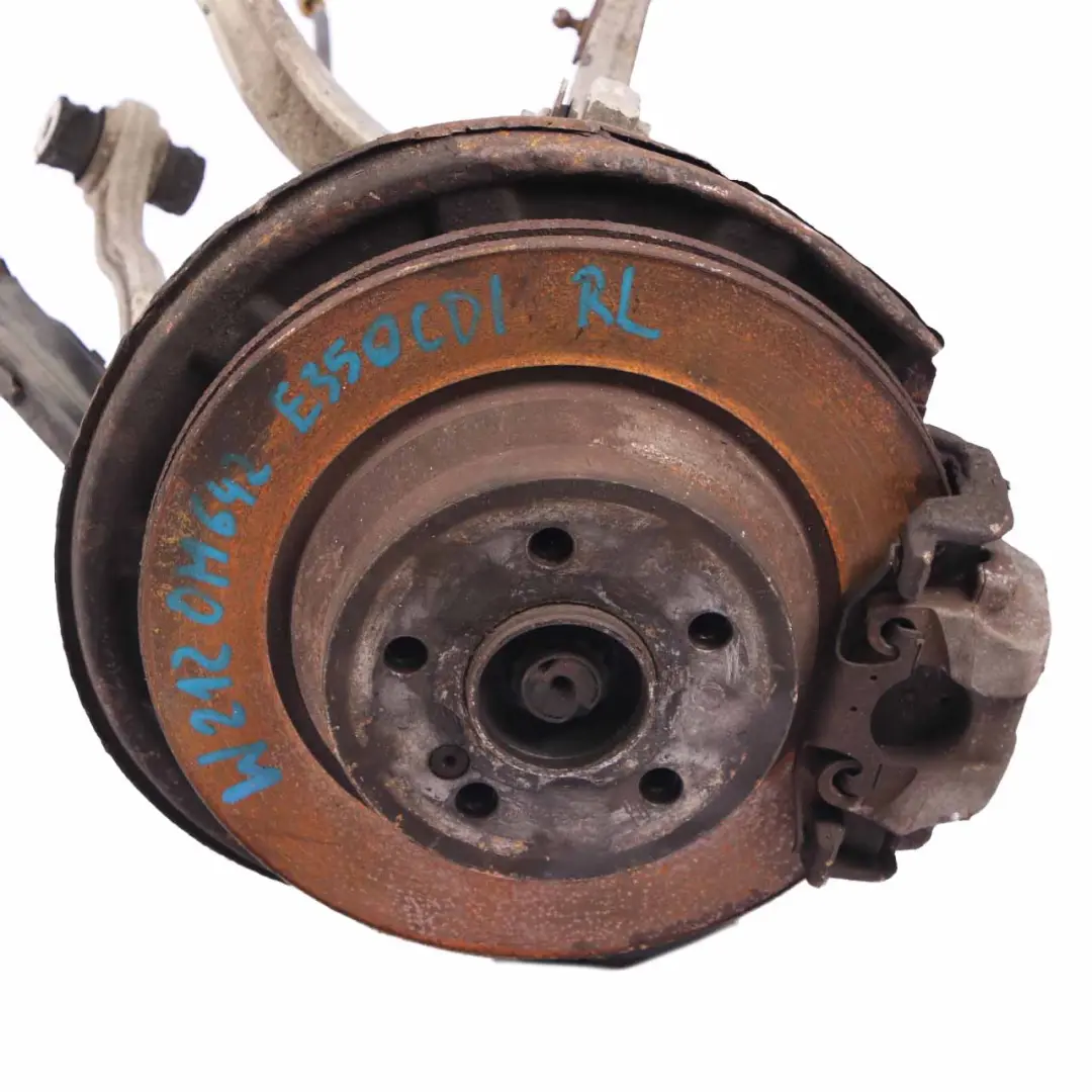 Mercedes W212 350 CDI Rear Left N/S Suspension Leg Spring Wheel Hub Brake Disc