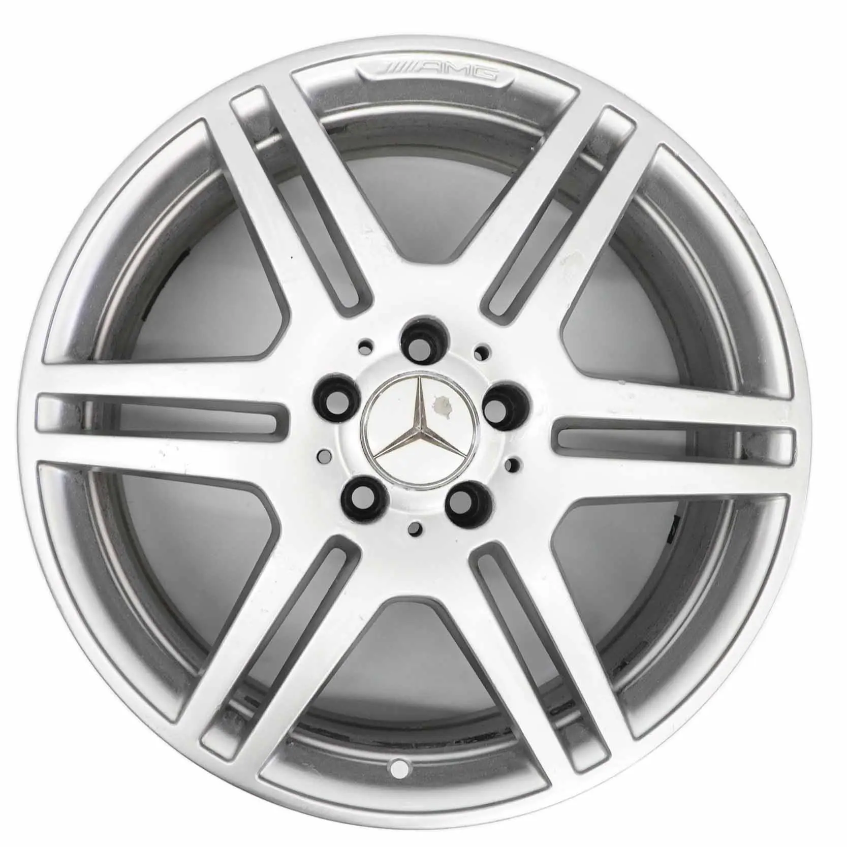 Mercedes W212 Rear Axle Silver Alloy Wheel Rim 18" ET:48 8,5J A2124012302