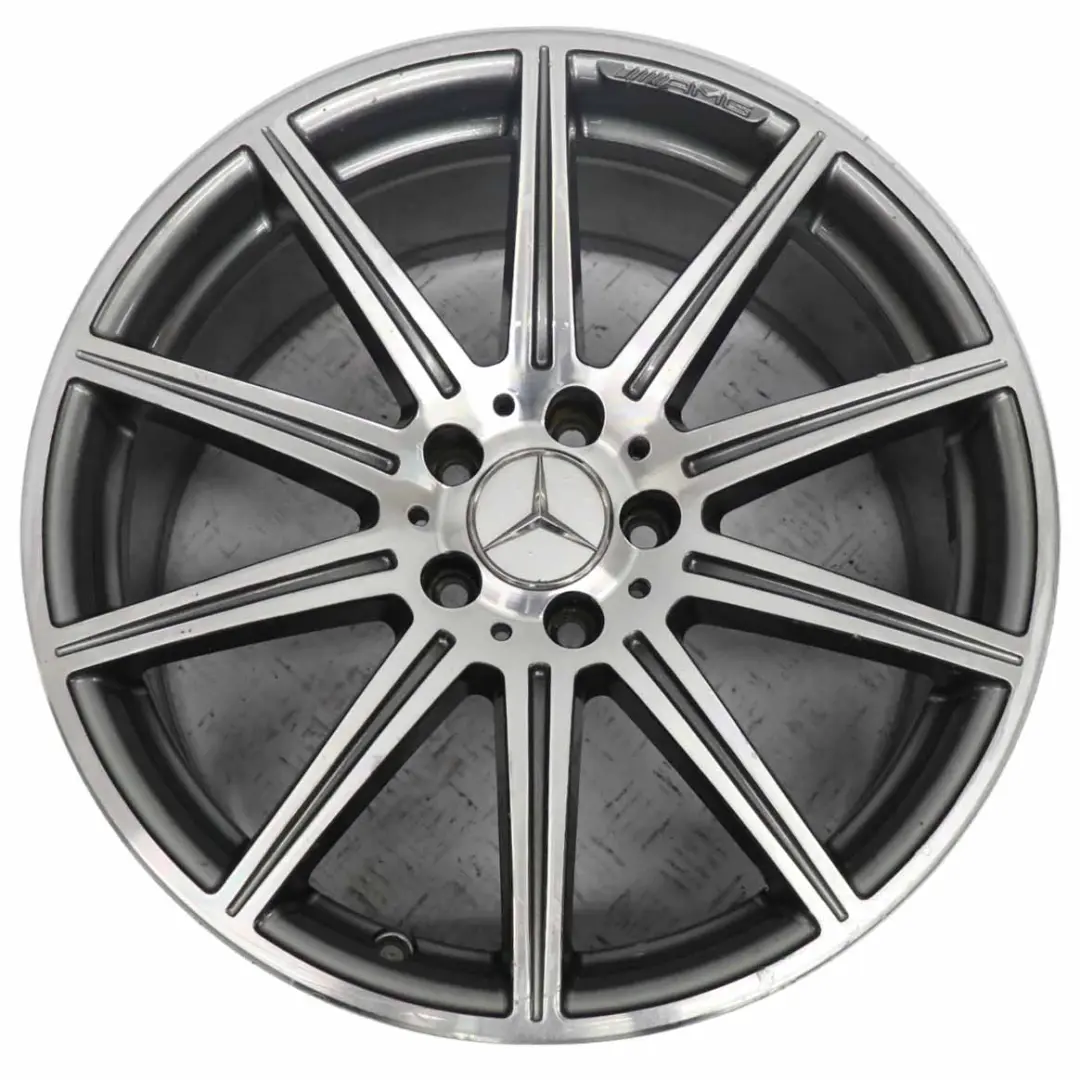 Mercedes W212 E63 AMG Wheel Alloy Rim 10-Spoke Wheel 19" ET:52 9,5J A2124015102