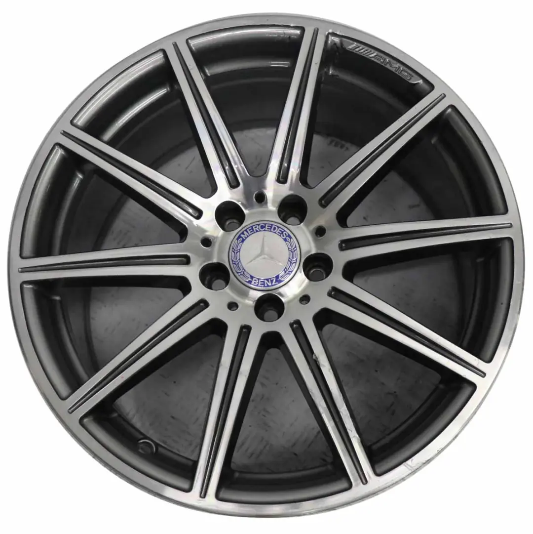 Mercedes W212 E63 AMG Leichtmetallfelge 10-Speichen Rad 19" 9,5J A2124015102