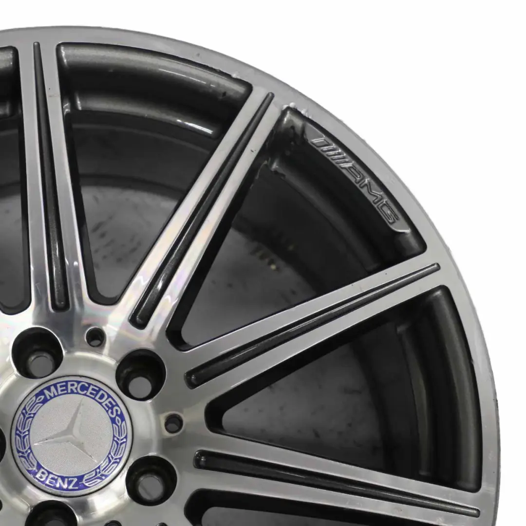 Mercedes W212 E63 AMG Leichtmetallfelge 10-Speichen Rad 19" 9,5J A2124015102