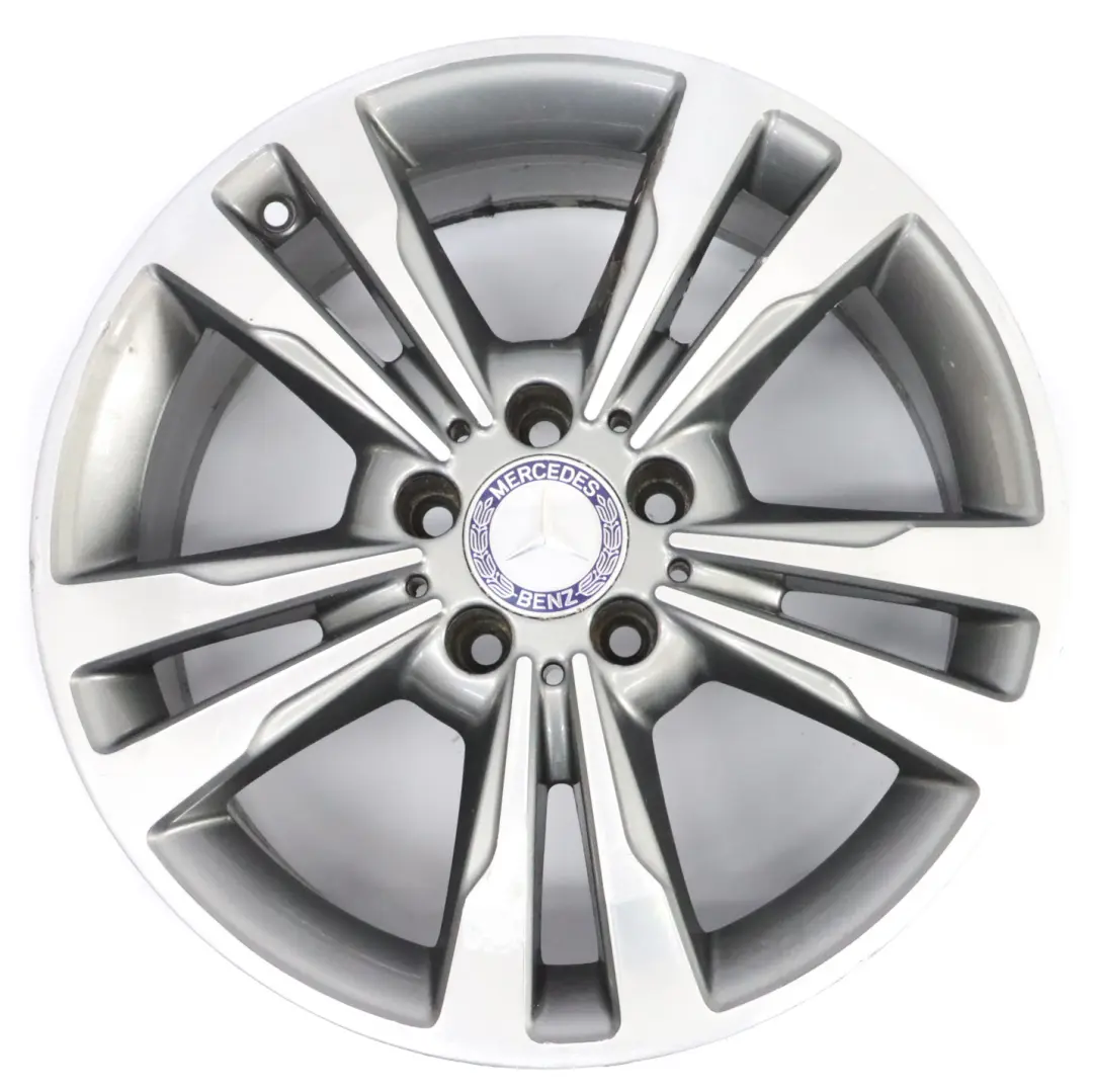 Mercedes W212 Leichtmetallfelge 17" ET:48 8J 5 Doppelspeiche A2124015602