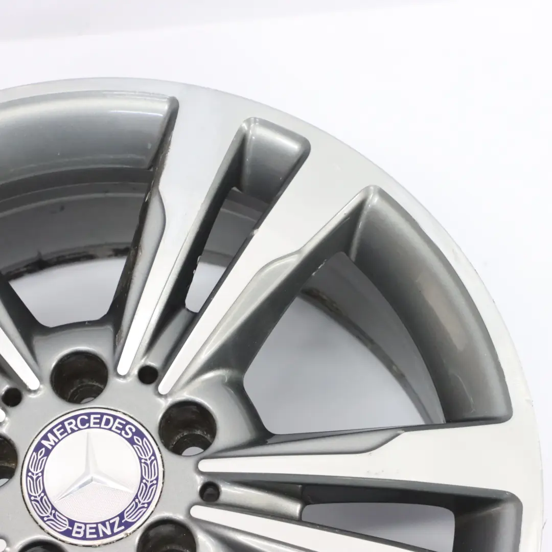 Mercedes W212 Leichtmetallfelge 17" ET:48 8J 5 Doppelspeiche A2124015602