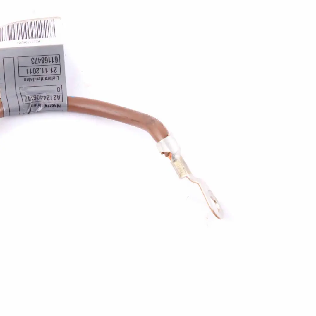 Negative Cable Mercedes W212 Battery Earth Wiring Loom A2124406207