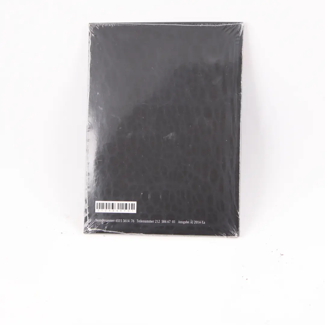Mercedes W212 Owner's Handbook Service Booklet Manual A2125846701