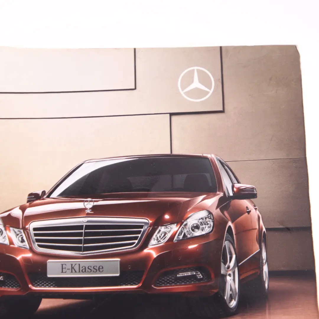 Mercedes W212 Owner's Handbook Service Booklet Manual A2125846781