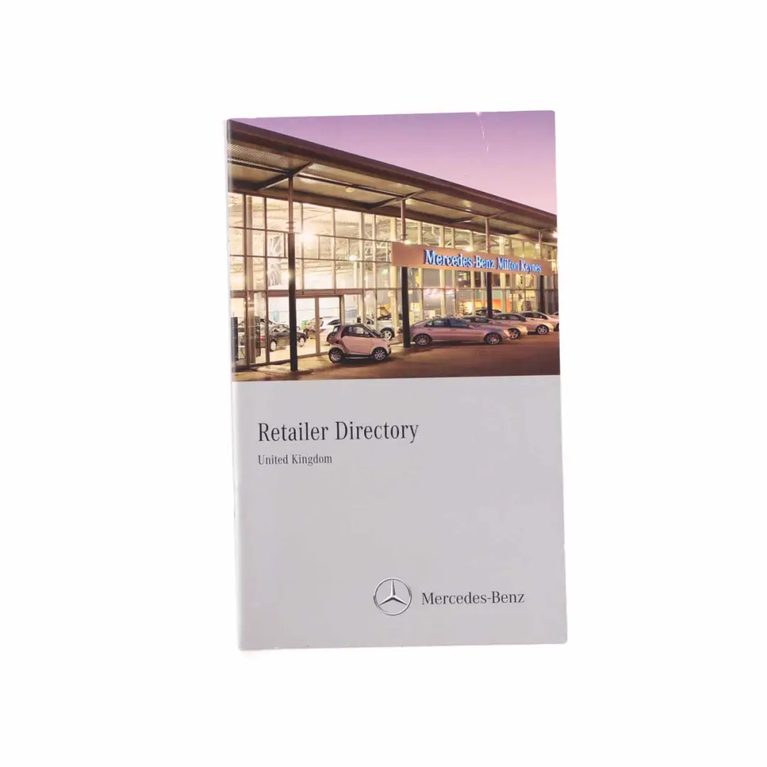 Mercedes W212 Owner's Handbook Service Booklet Slipcase Pouch Case Wallet