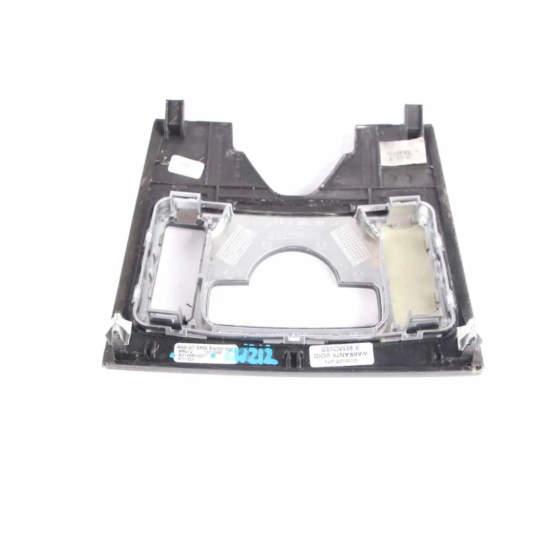 Mercedes W212 Centre Console Trim Frame Cover Panel A2126803007