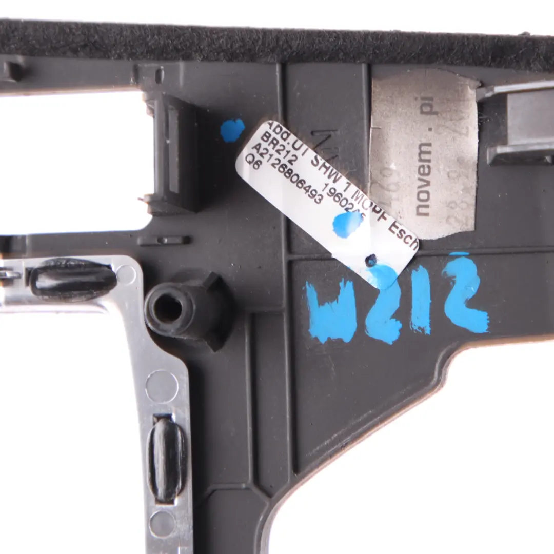 Mercedes W212 Centre Console Trim Frame Controller Cover Panel Wood A2126806493