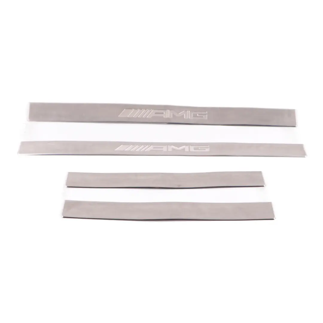 Mercedes W212 AMG Door Sill Step Plate Entrance Cover Trim Set A2126862936