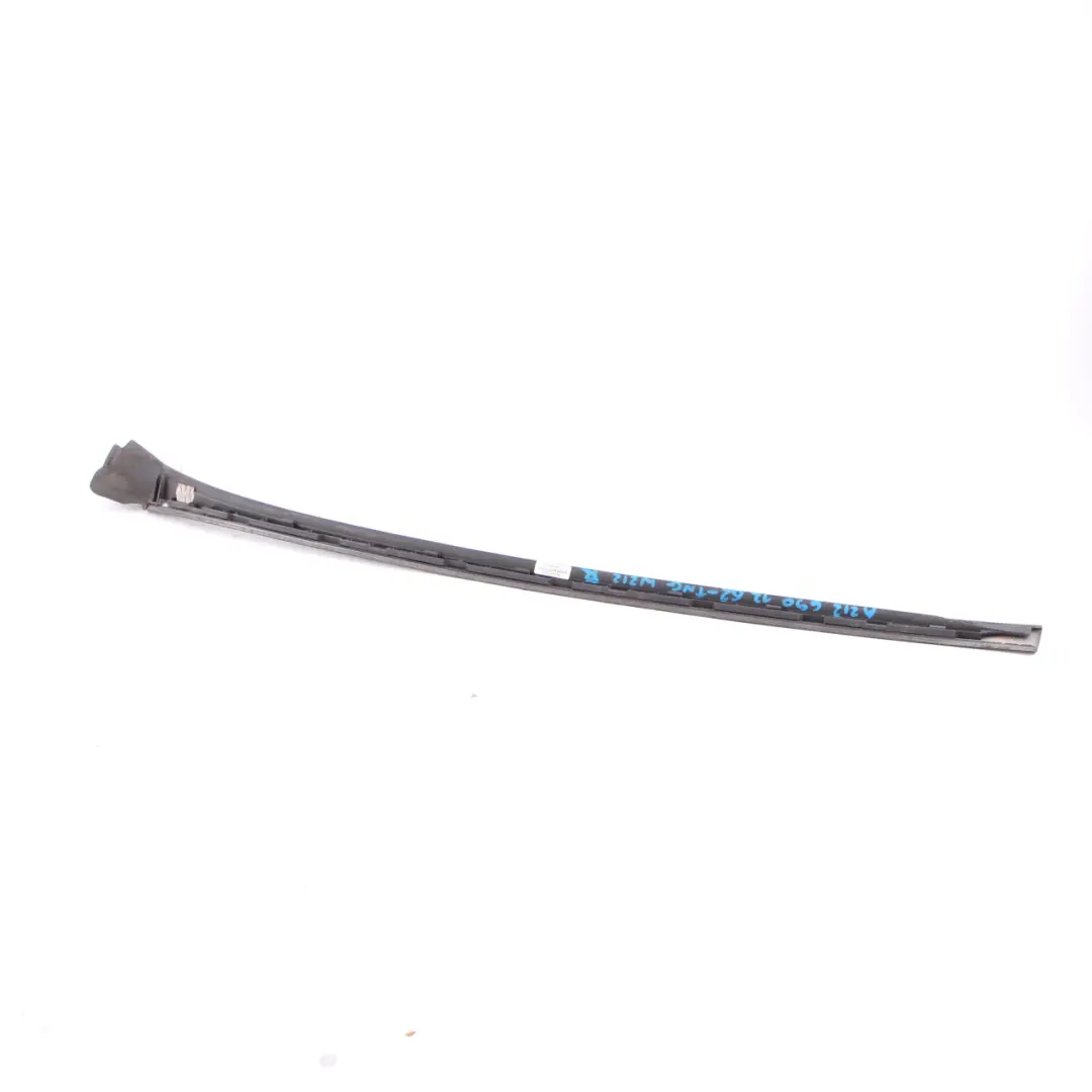 Mercedes W212 Windscreen Front Right O/S Trim Strip Tenorite Grey A2126901262