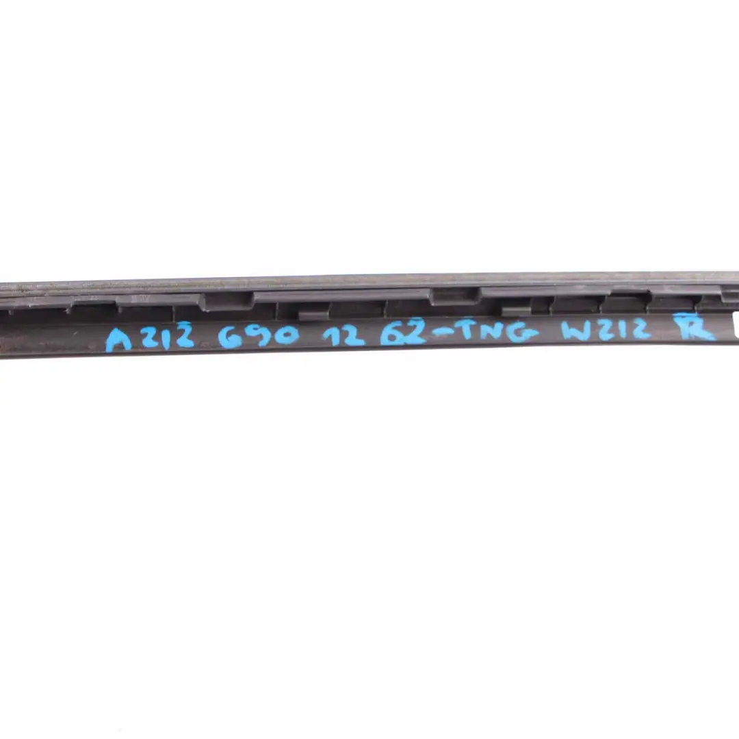 Mercedes W212 Windscreen Front Right O/S Trim Strip Tenorite Grey A2126901262