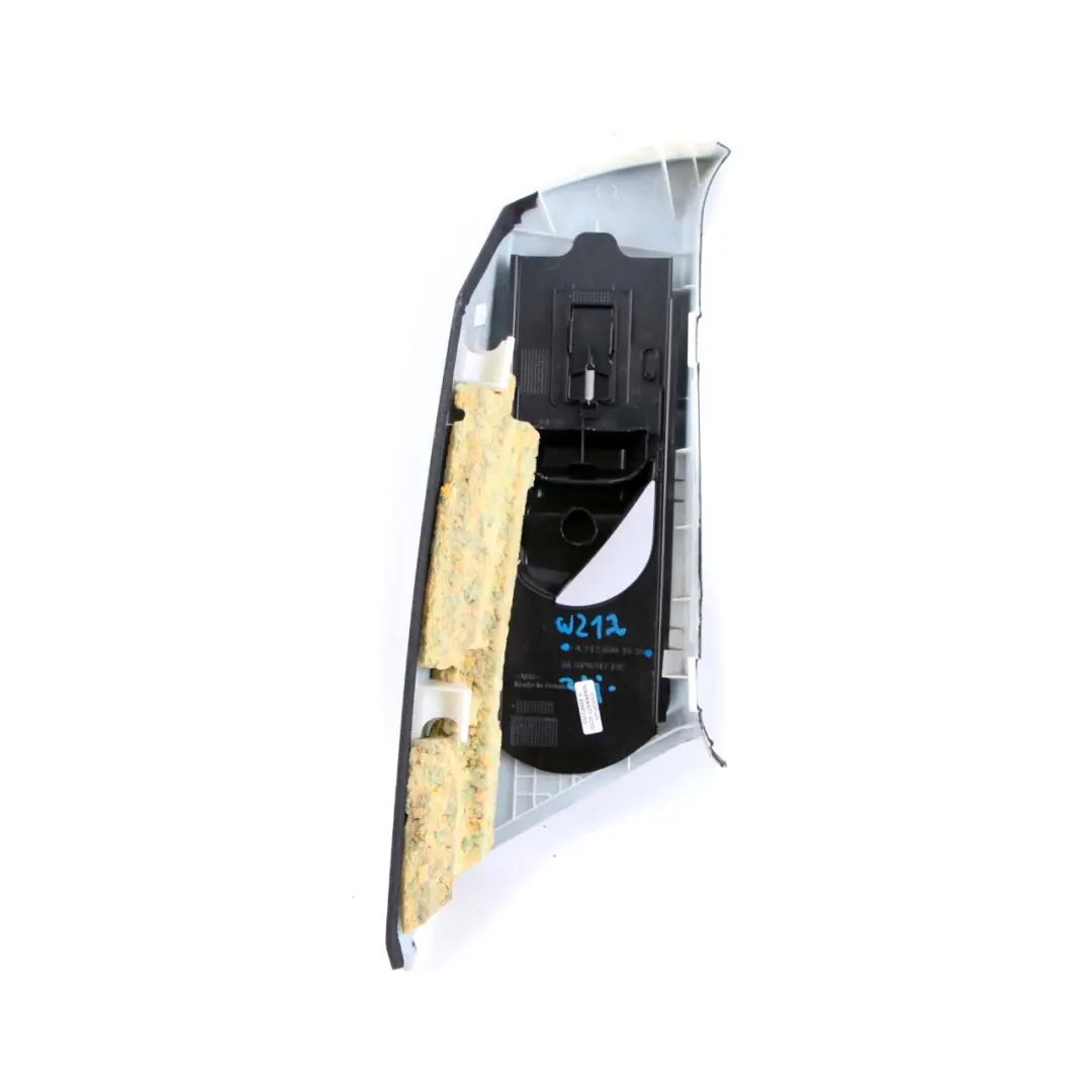 Mercedes W212 Trim C Pillar Rear Right O/S Cover Panel Black A2126901630