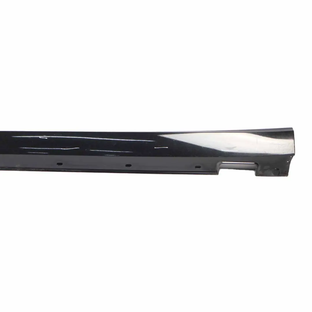 Mercedes W212 Side Skirt Cover Left N/S Sill Panel Saloon Obsidian Black - 197