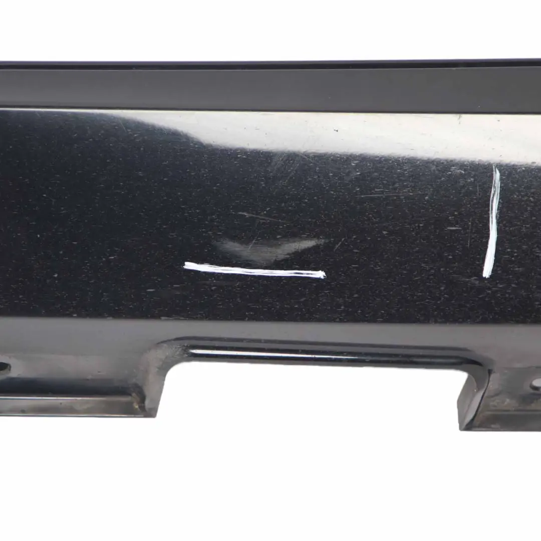 Mercedes W212 Side Skirt Cover Left N/S Sill Panel Saloon Obsidian Black - 197